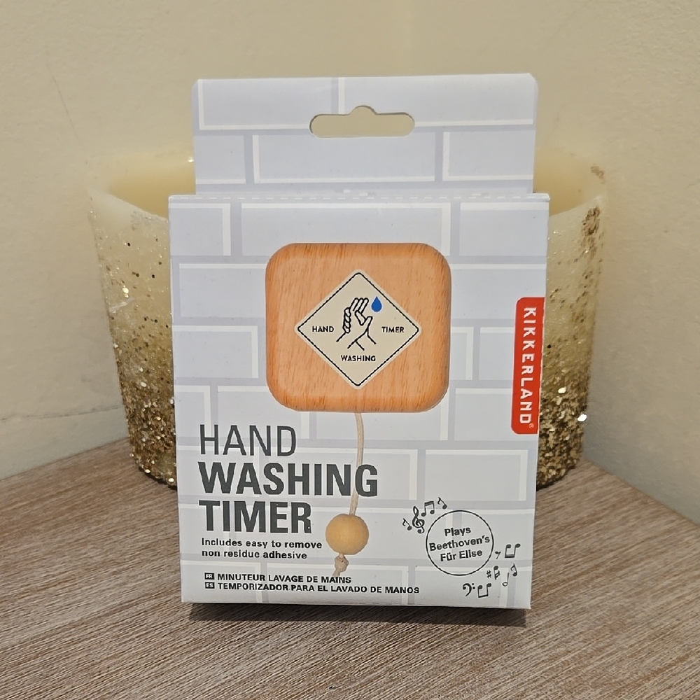 NEW Kikkerland Hand Washing Timer
